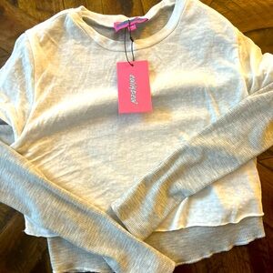 Brand new edikted long sleeve shirt size extra small